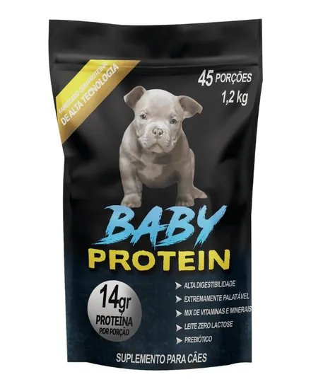 Embalagem do suplemento Bully Nutrition Baby Protein 1,2 kg
